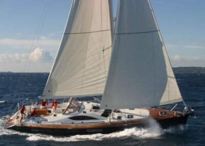 first introduction to sailing yachts, deep blue ocean yacht, sailing yacht, ocean, yachting,