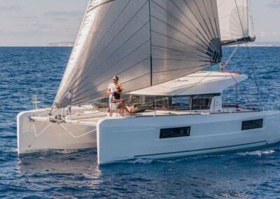 catamaran, yacht, sailing, ocean,